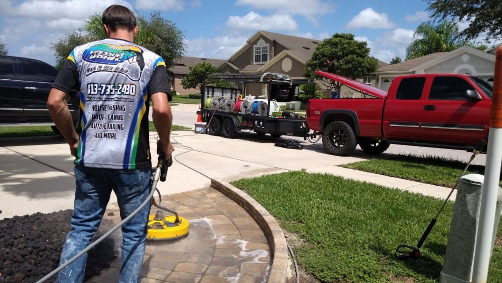 Pressure Washing in Tampa Bay