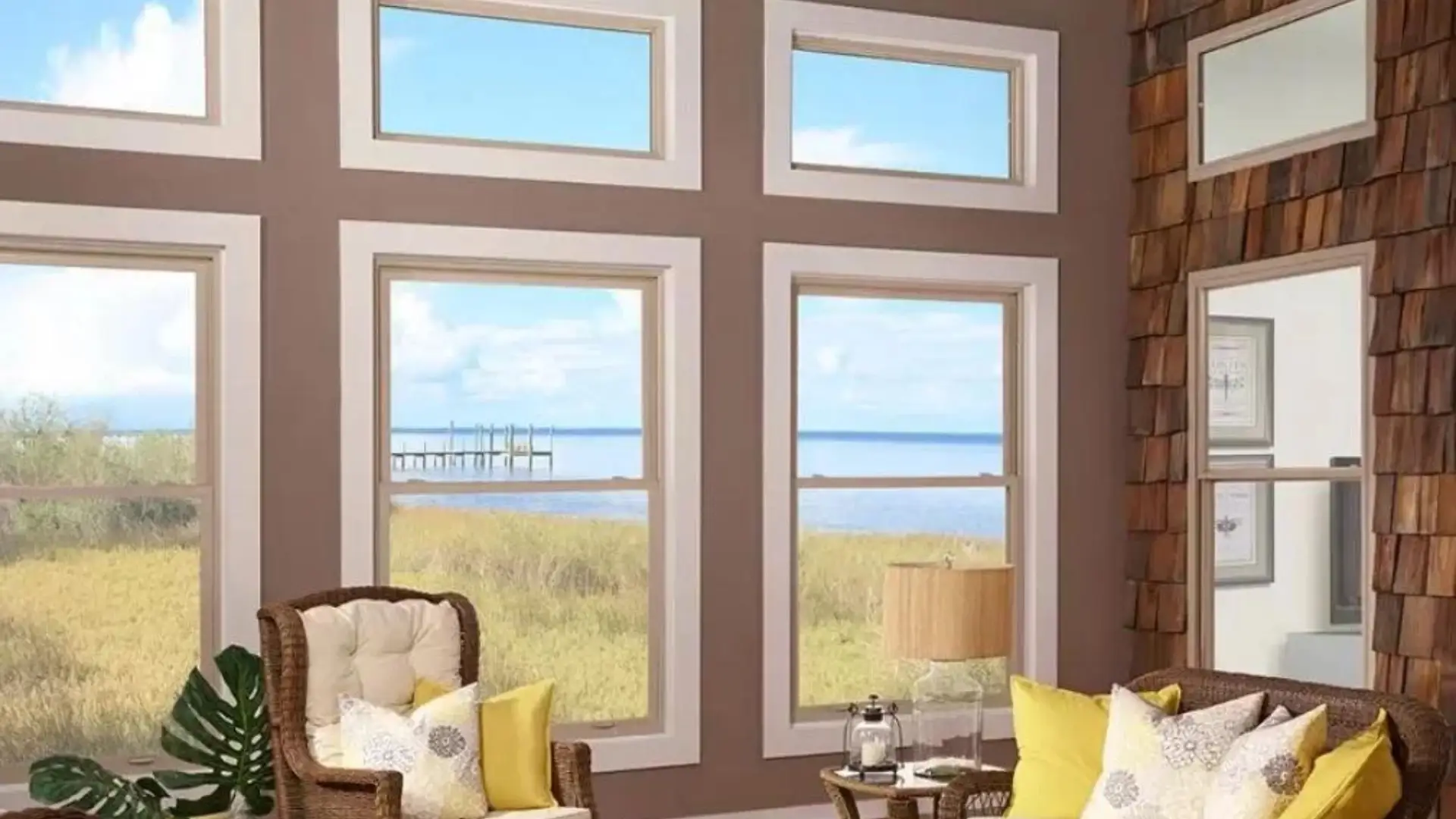 Apollo beach window cleaning services technician cleaning exterior windows
