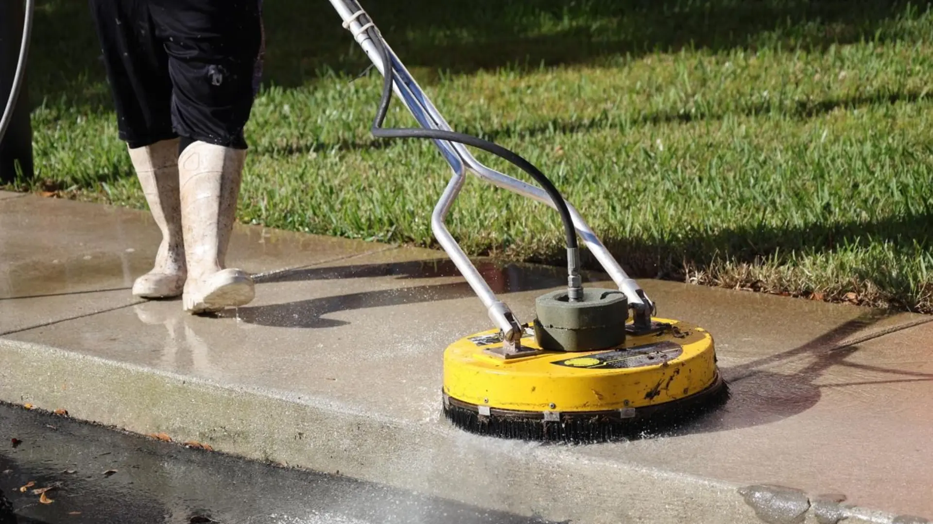 pressure washing apollo beach driveway high pressure cleaning surface