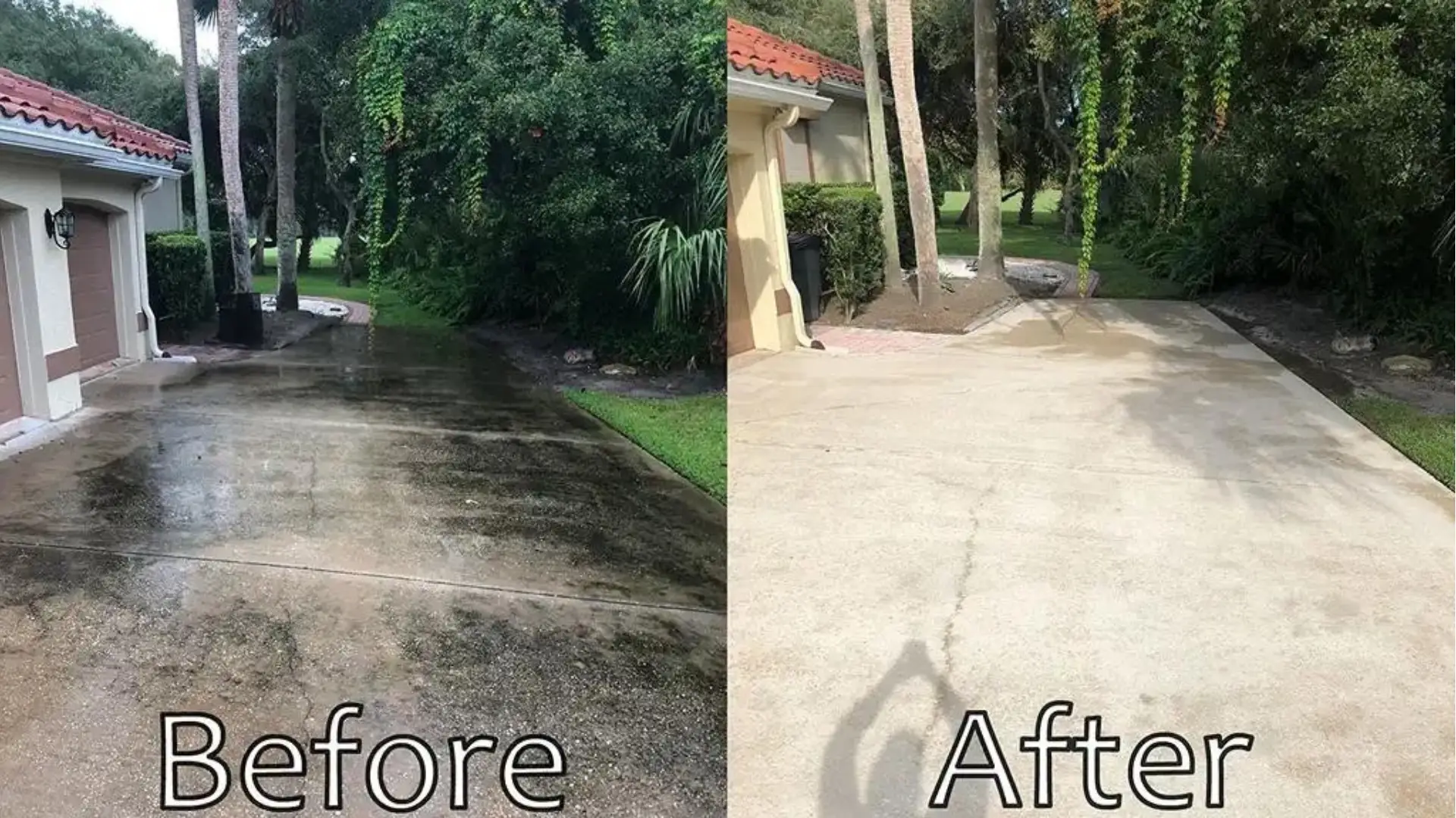 soft washing vs pressure washing apollo beach home exterior cleaning comparison